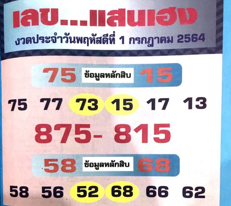 หวยซองล็อคพารวย
