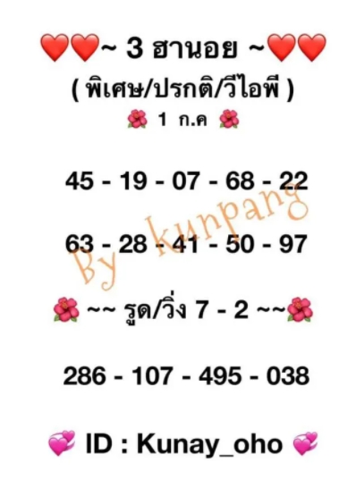 หวยเด็ดฮานอย