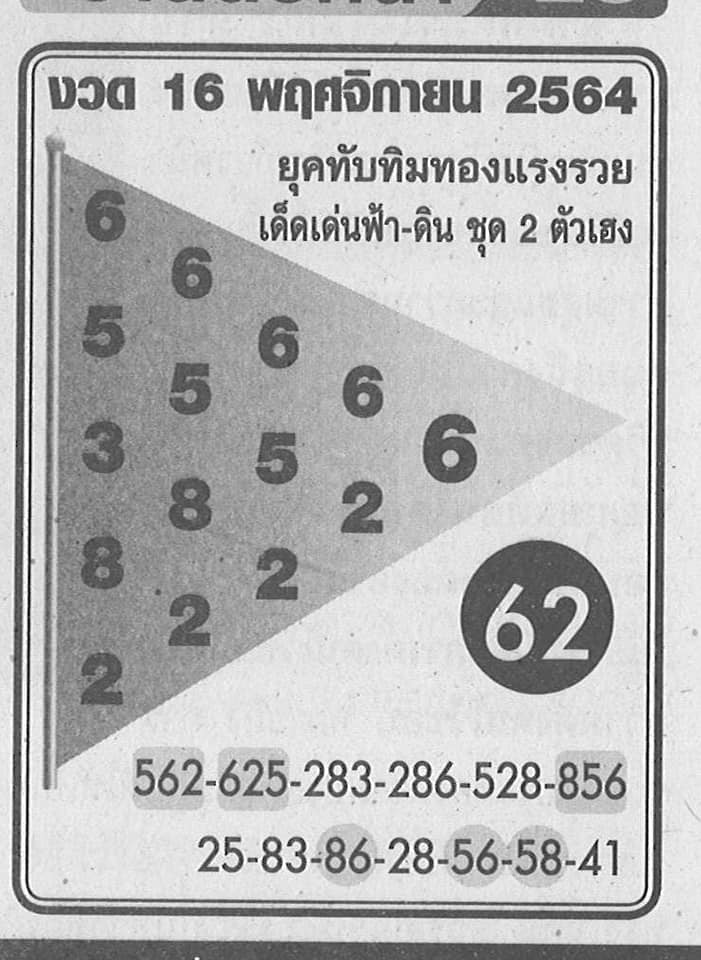  หวยซองล็อคพารวย