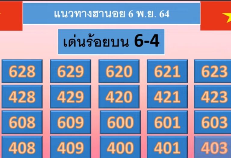 หวยเด็ดฮานอย