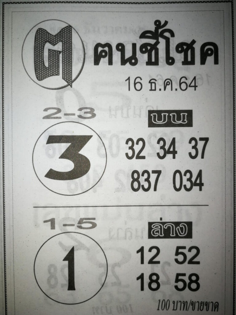 หวยซองล็อคพารวย