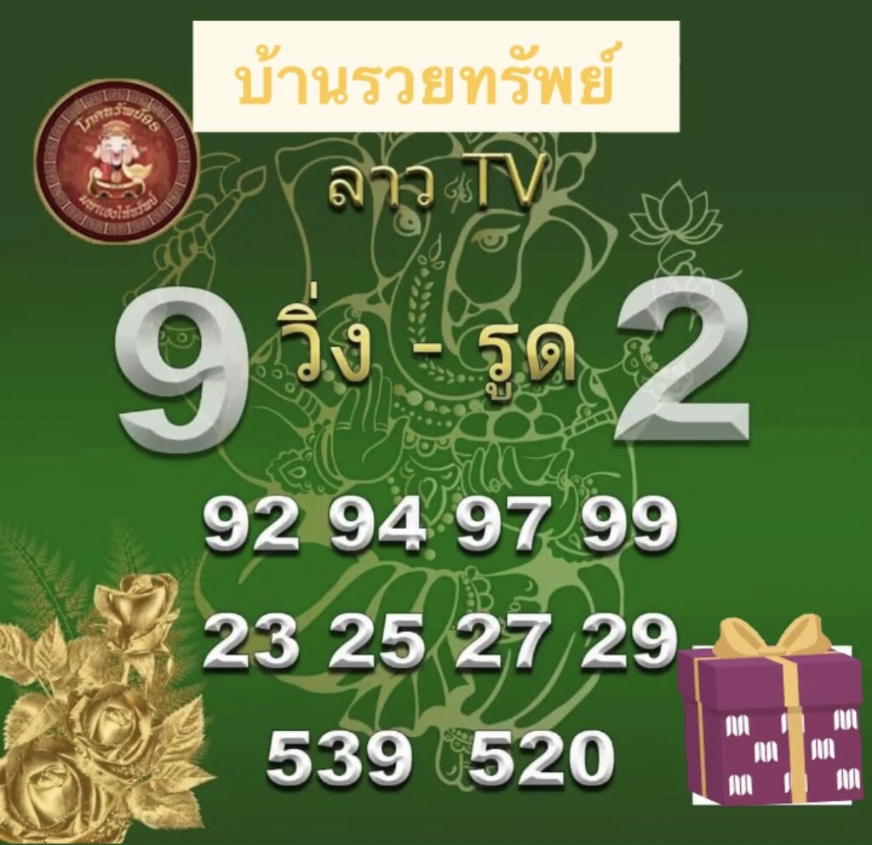 หวยลาว หวยลาวงวดนี้31-10-65