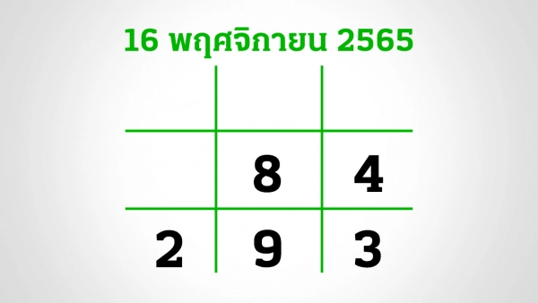 ข่าวหวย หวยเด็ดไทยรัฐ 16-11-65