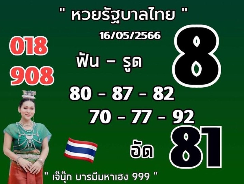 เลขเจ๊นุ๊ก 16-5-66