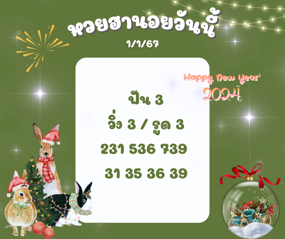 ฮานอยวันนี้ 1-1-2567