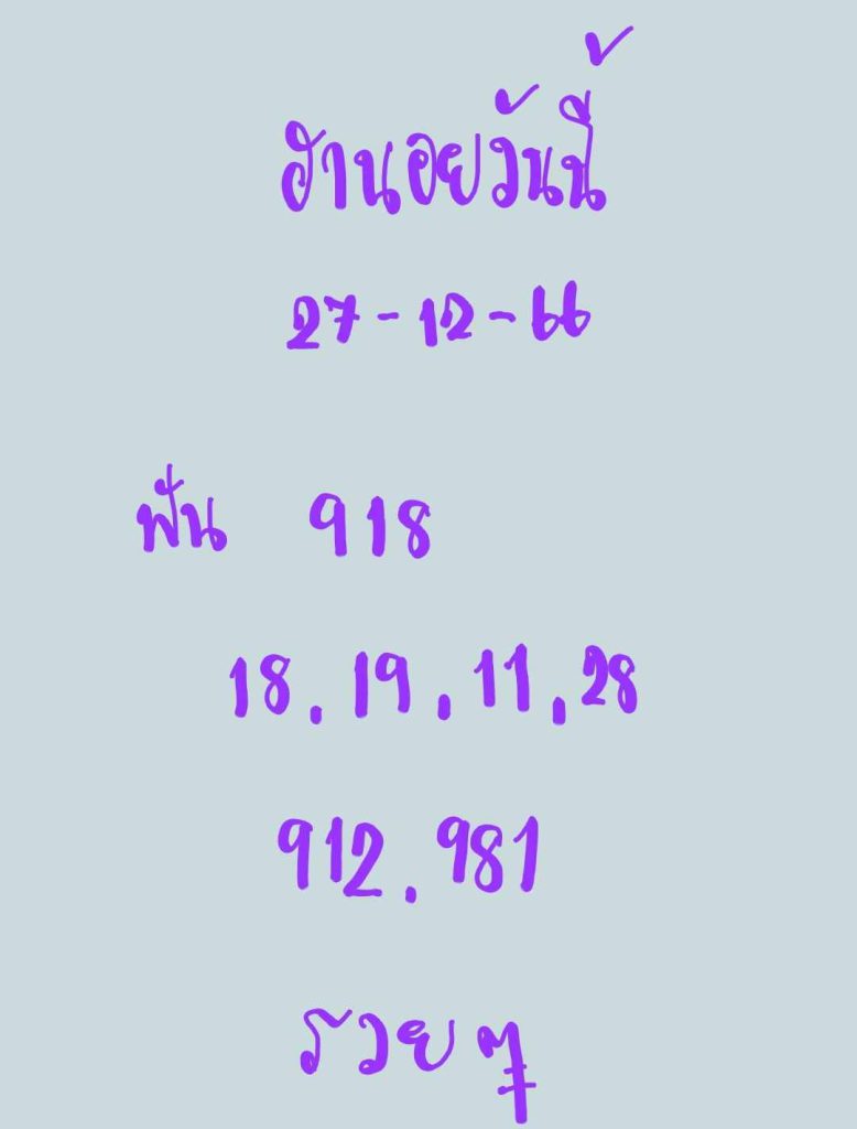 ฮานอยวันนี้ 27-12-66